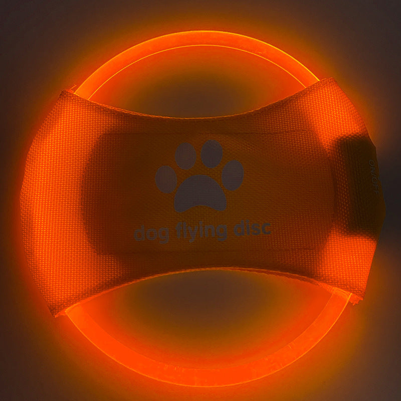 LED Dog Flying Disc Pets Fashion