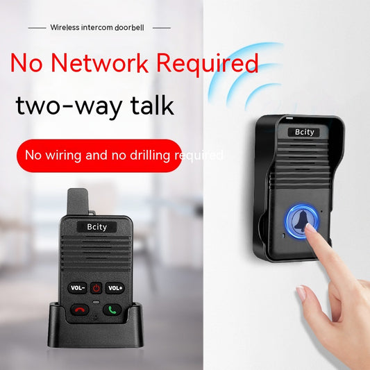 Wireless Voice Intercom Doorbell Two-way Intercom