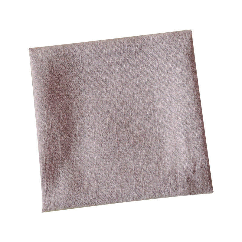 Plain Cotton Linen Cloth Art Home Kitchen Napkins PearlNestDecor.com