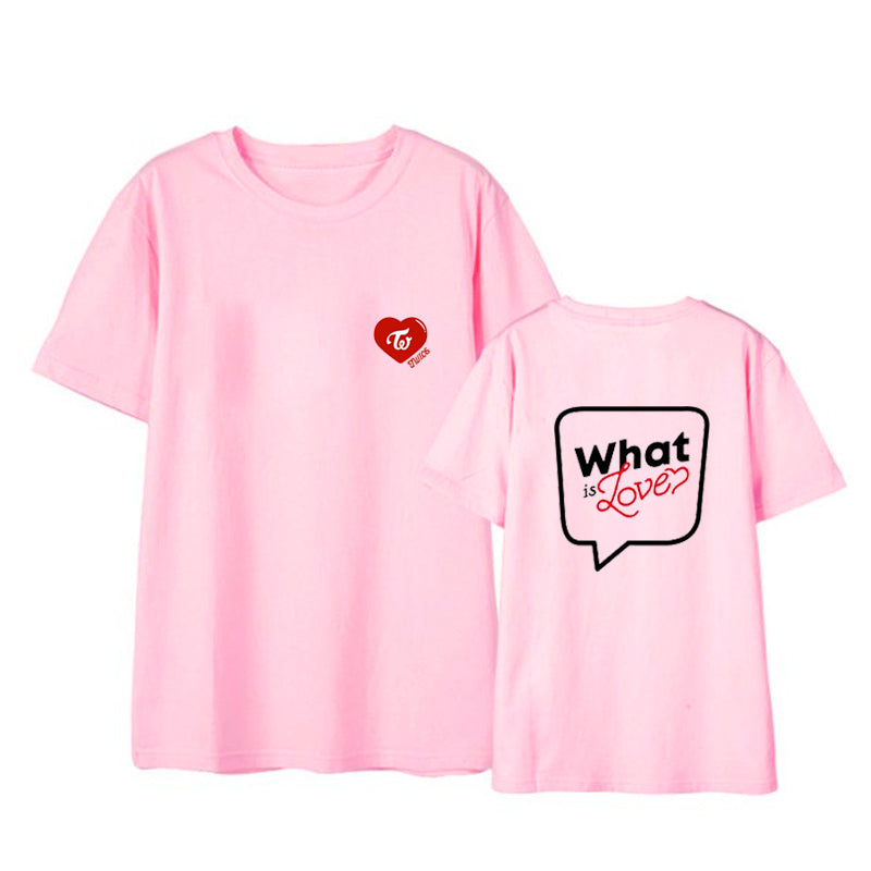 TWICE "What is Love" Concert Merchandise T-Shirt Pi-Mart