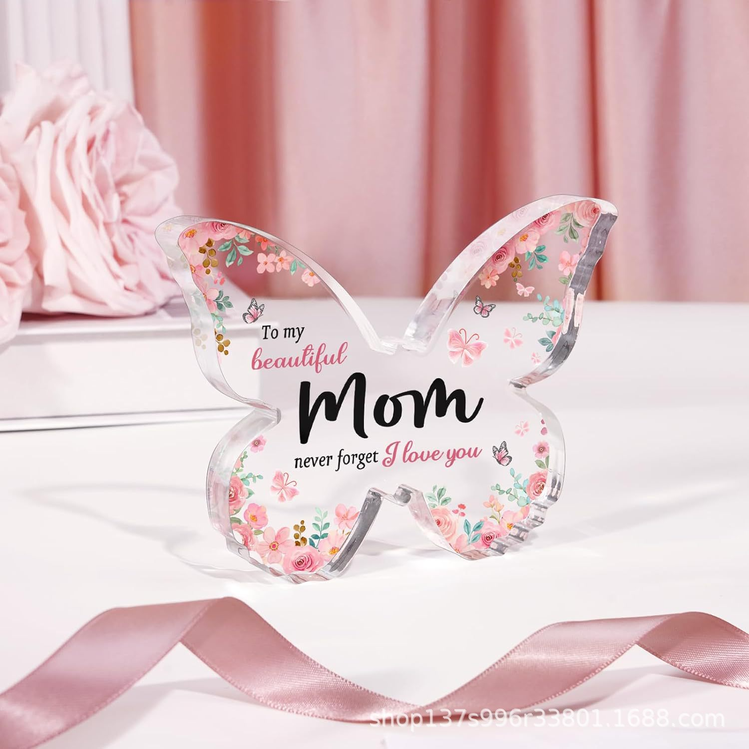 Acrylic Butterfly Mother's Day Gift LadyShow.Store