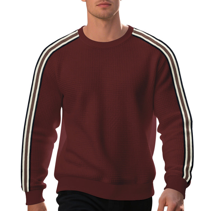 Casual Men's Loose Round Neck Sweater Thin LadyShow.Store