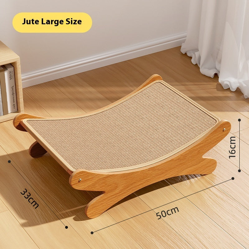 Jute Style Cat Scratch Board Cat Nest Integrated Scratch-resistant Wear-resistant No Dandruff Pets Fashion