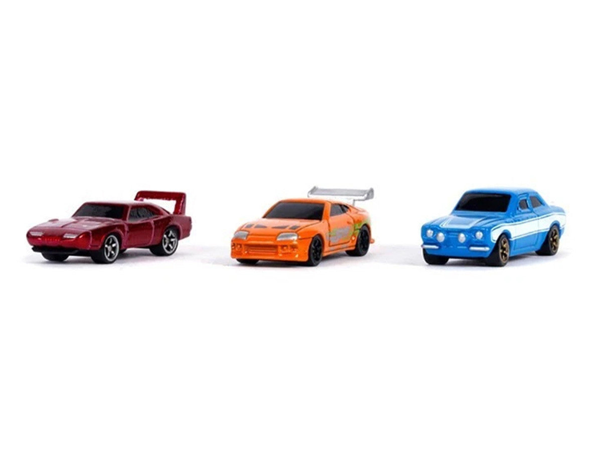"Fast & Furious 25th Anniversary" 3 piece Set #2 "Nano Hollywood Rides" Diecast Model Cars by Jada LuxuryLifeWay Online Store