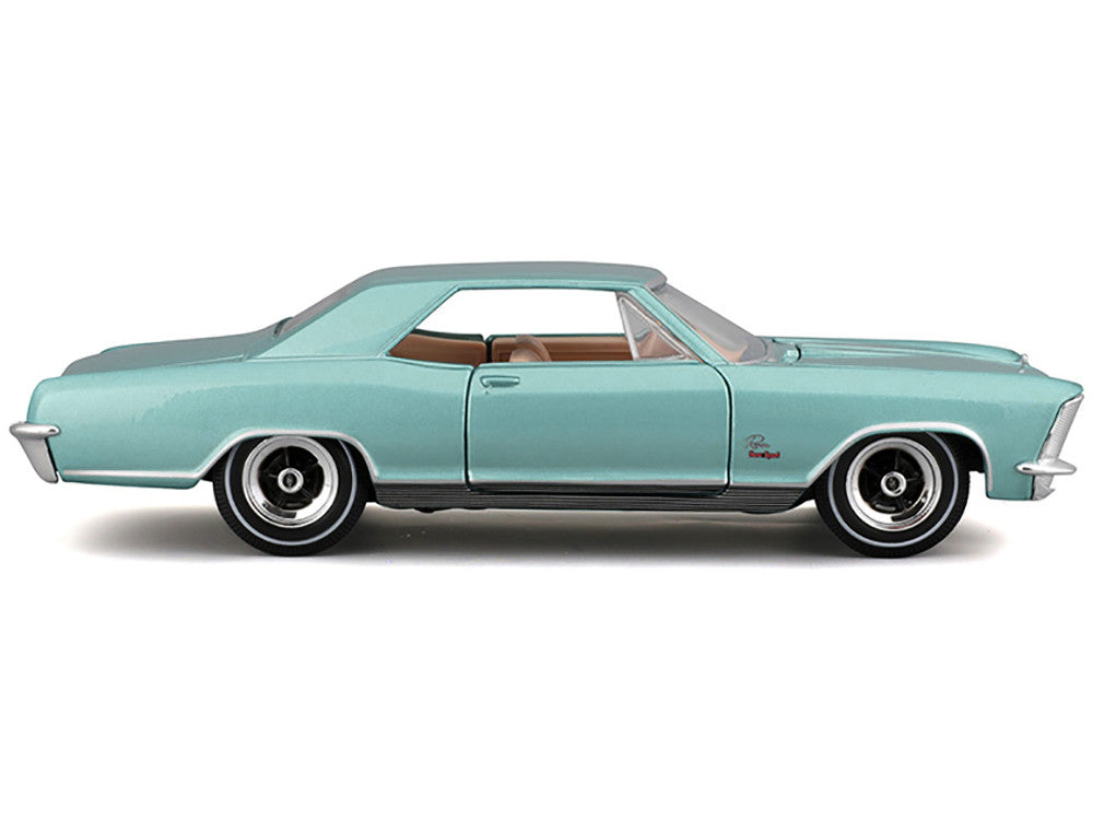 1965 Buick Riviera Gran Sport Light Blue Metallic "Special Edition" Series 1/26 Diecast Model Car by Maisto LuxuryLifeWay Online Store