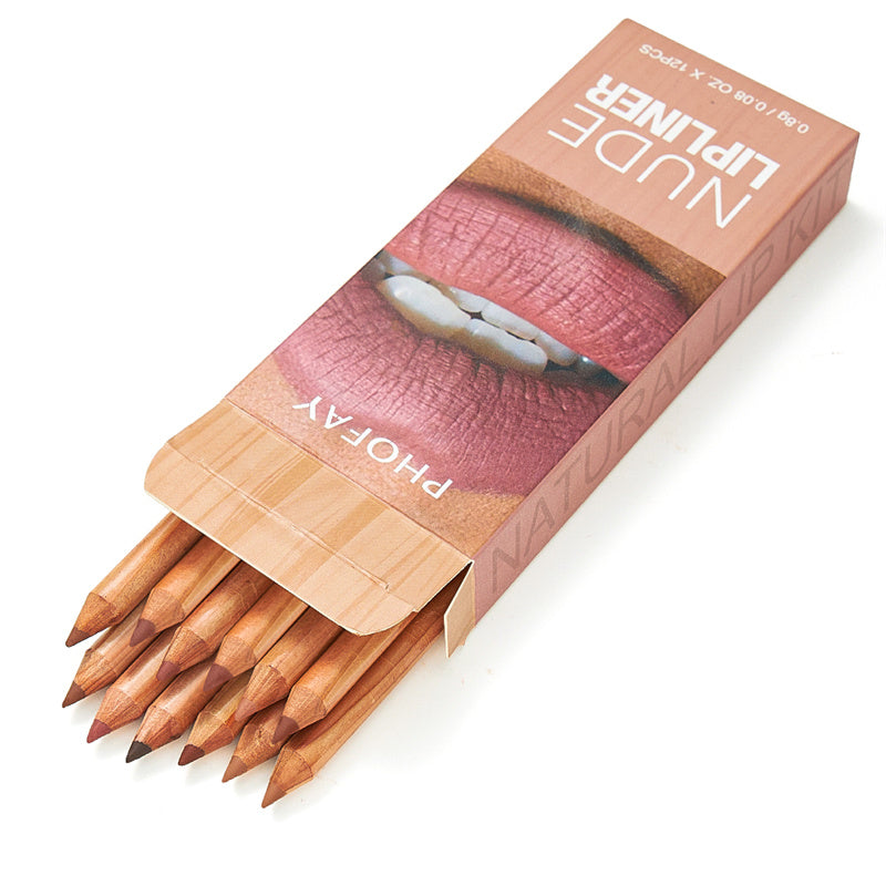 PHOFAY Nude Lipliner Kit LadyShow.Store