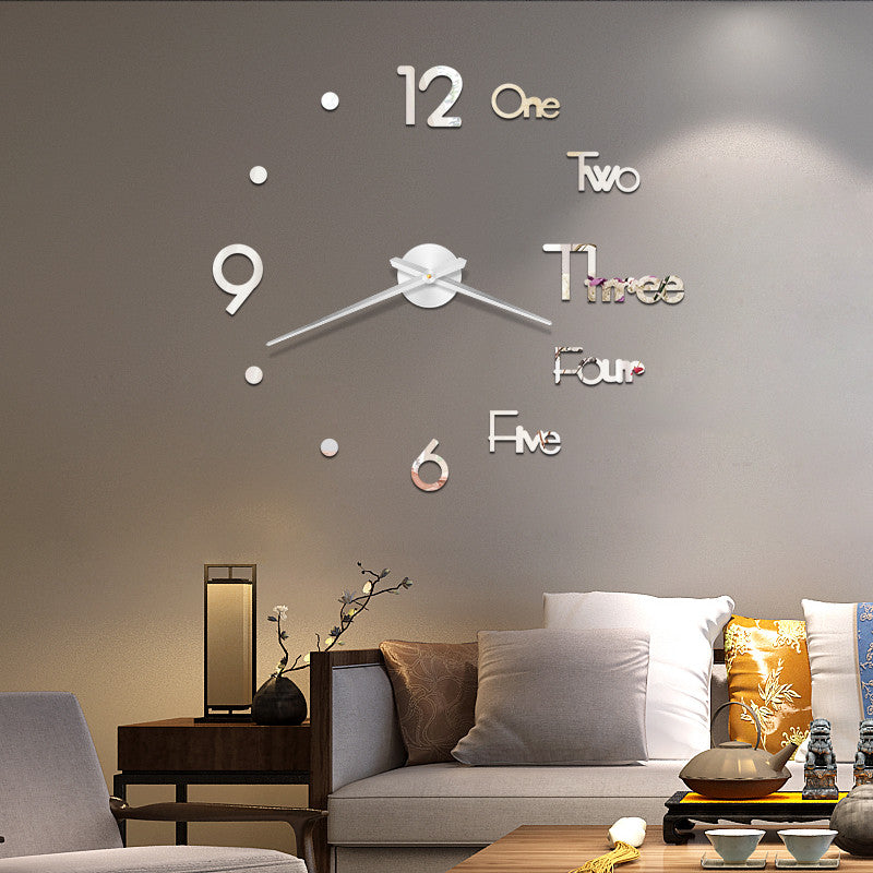 Creative wall clock PearlNestDecor.com