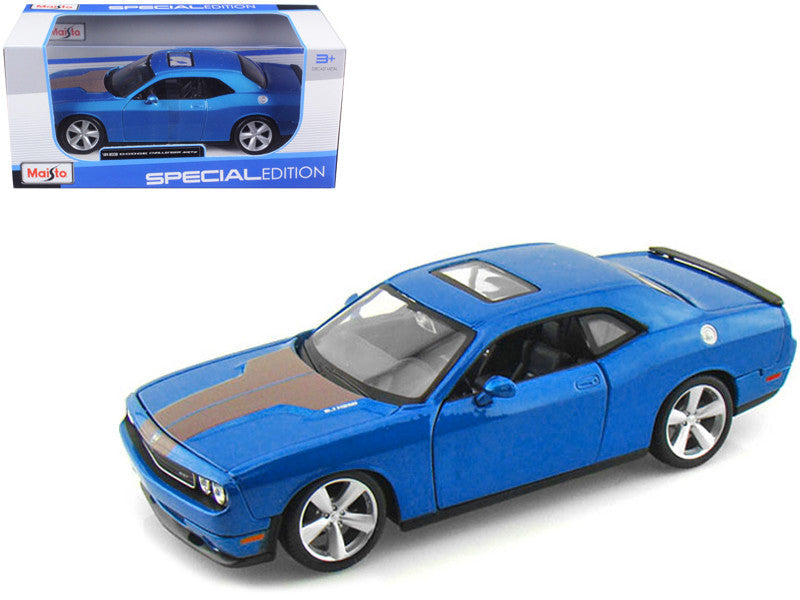 2008 Dodge Challenger SRT8 Blue Metallic 1/24 Diecast Model Car by Maisto LuxuryLifeWay Online Store