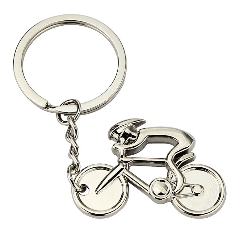 Mini Bicycle Metal Keychains Pendant Tourist Souvenir LadyShow.Store