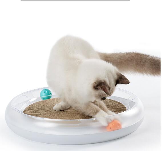 Multi-function cat scratching cat claw claw board cat pet toy supplies corrugated paper grab pad Pets Fashion