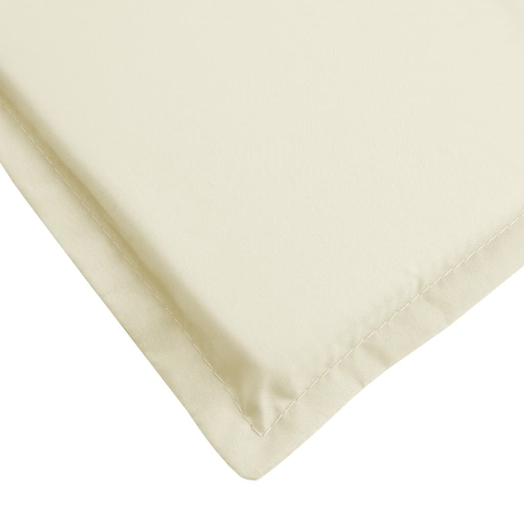 Sun Lounger Cushion Cream 73.2"x22.8"x1.6" Oxford Fabric LuxuryLifeWay Online Store