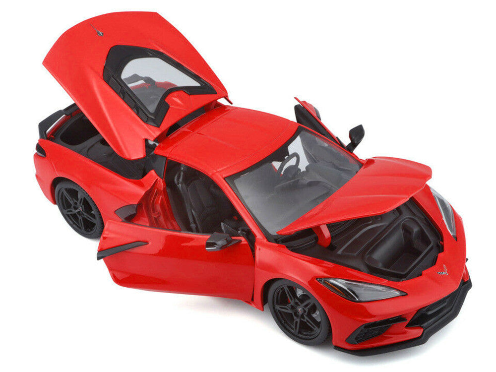 2020 Chevrolet Corvette Stingray C8 Red 1/18 Diecast Model Car by Maisto LuxuryLifeWay Online Store
