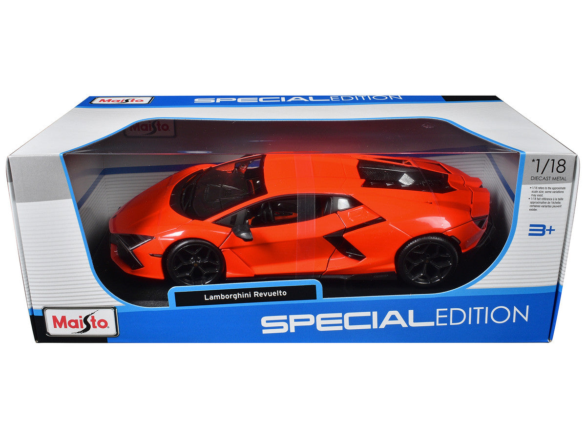 Lamborghini Revuelto Orange "Special Edition" Series 1/18 Diecast Model Car by Maisto LuxuryLifeWay Online Store