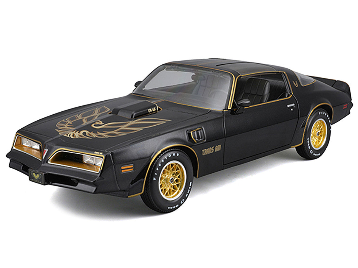 1978 Pontiac Firebird Trans Am Black Metallic with Hood Graphics "Special Edition" Series 1/18 Diecast Model Car by Maisto LuxuryLifeWay Online Store