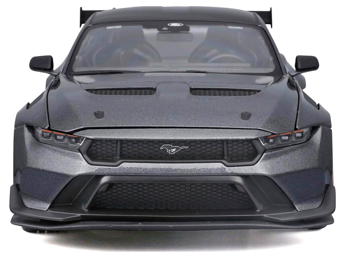 2025 Ford Mustang GTD Dark Gray Metallic with Black Top "Special Edition" Series 1/18 Diecast Model Car by Maisto LuxuryLifeWay Online Store