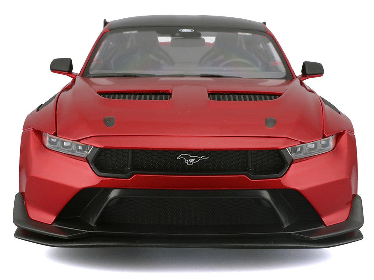 2025 Ford Mustang GTD Red Metallic with Black Top "Special Edition" Series 1/18 Diecast Model Car by Maisto LuxuryLifeWay Online Store