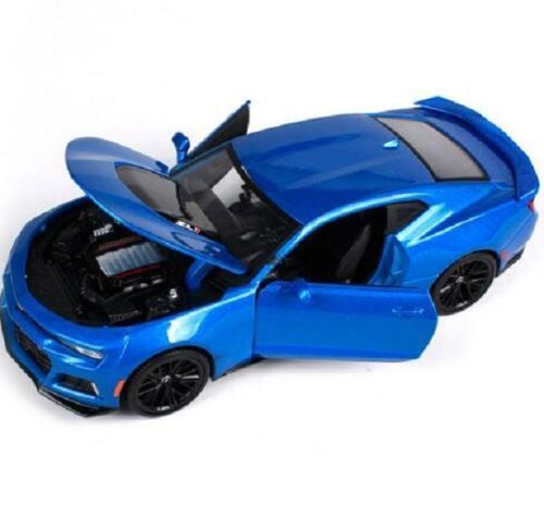 2017 Chevrolet Camaro ZL1 Blue Metallic 1/24 Diecast Model Car by Maisto LuxuryLifeWay Online Store