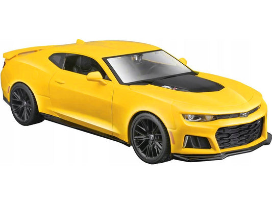 2017 Chevrolet Camaro ZL1 Yellow Metallic "Special Edition" 1/24 Diecast Model Car by Maisto LuxuryLifeWay Online Store
