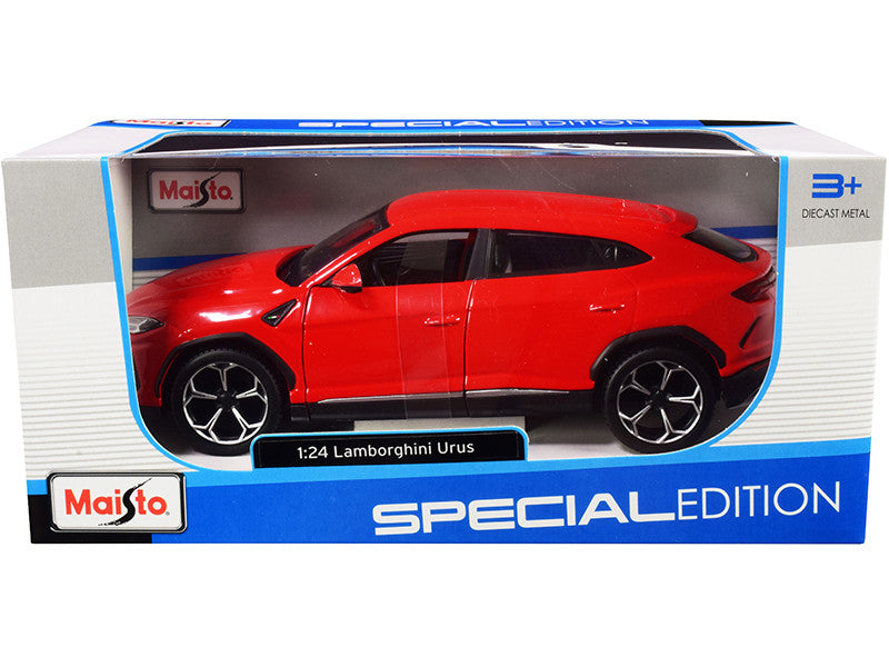 Lamborghini Urus Red "Special Edition" Series 1/24 Diecast Model Car by Maisto LuxuryLifeWay Online Store
