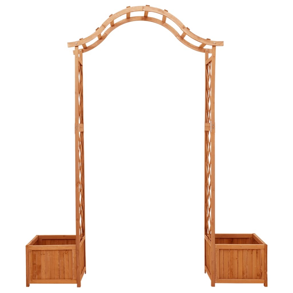 Garden Pergola with Planter Solid Firwood LuxuryLifeWay Online Store