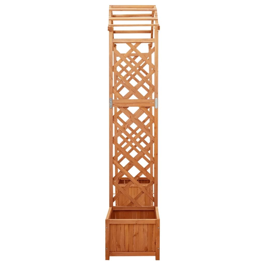 Garden Pergola with Planter Solid Firwood LuxuryLifeWay Online Store
