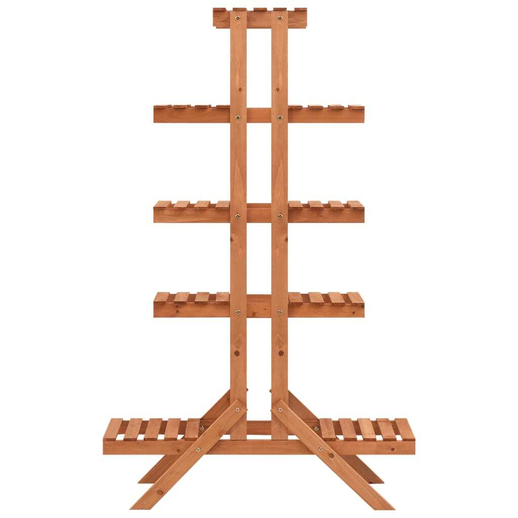 Plant Stand 32.7"x9.8"x52" Solid Firwood LuxuryLifeWay Online Store