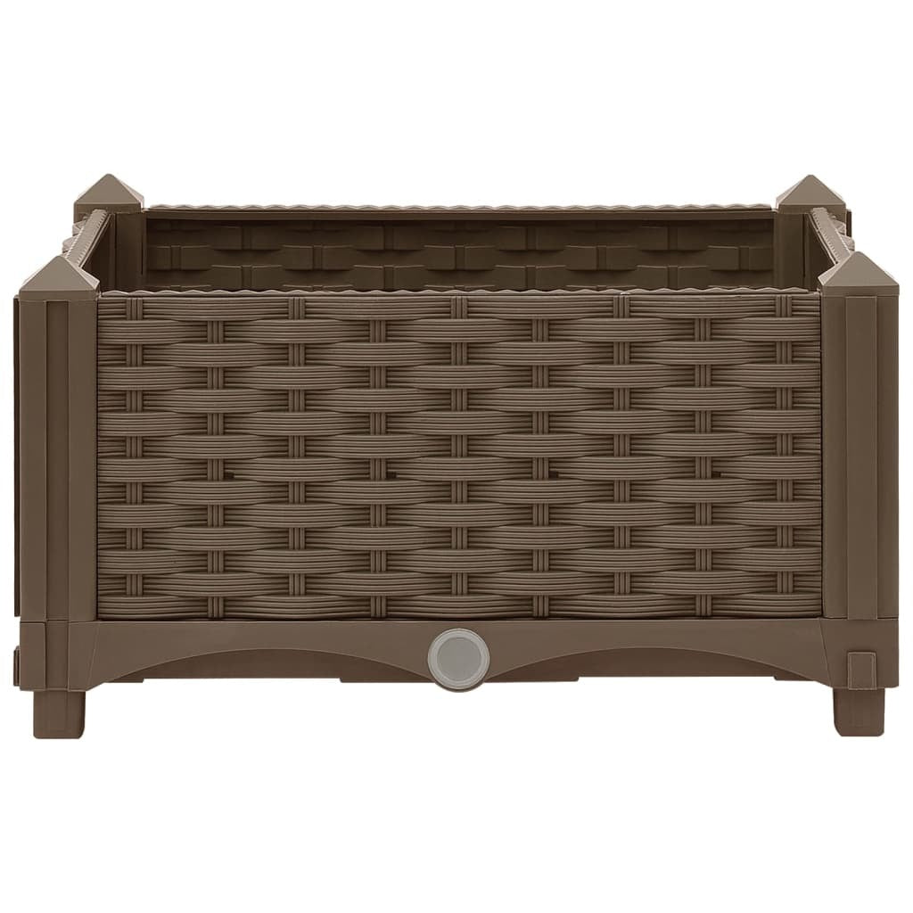 Raised Bed 15.7"x15.7"x9.1" Polypropylene LuxuryLifeWay Online Store