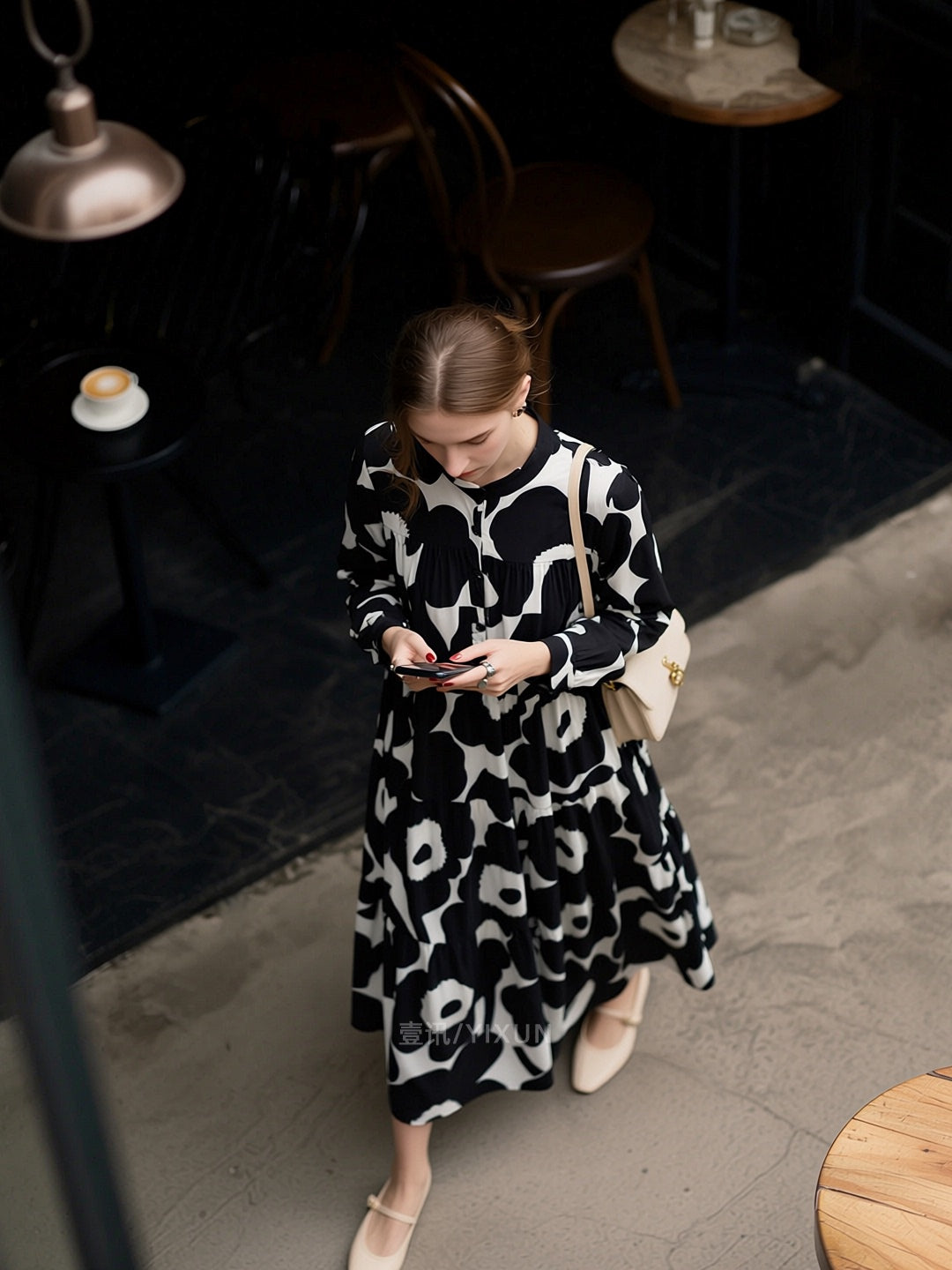 Versatile Designer-print Dress For Women NorixaFashion.com