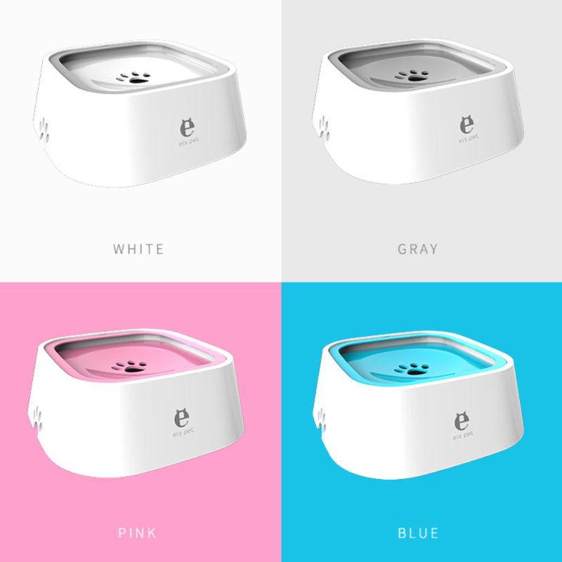 Portable Dog Bowl Pet Floating Bowl Splash-proof Pets Fashion
