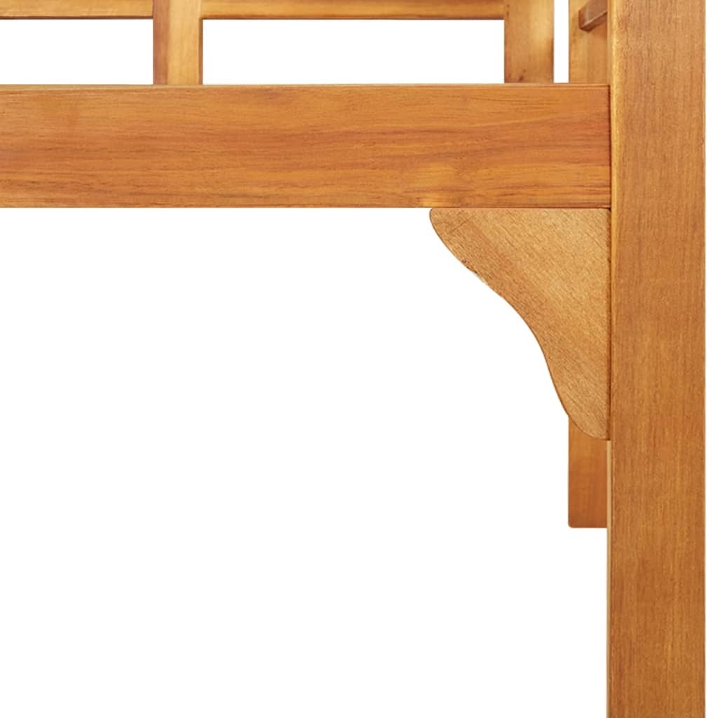 Patio Bench 49.2" Solid Wood Acacia LuxuryLifeWay Online Store