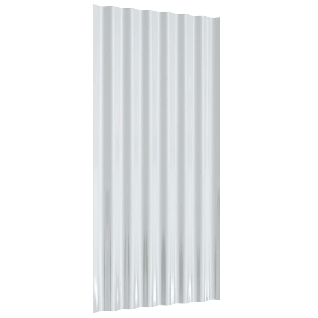 Roof Panels 12 pcs Galvanized Steel Green 31.5"x14.2" LuxuryLifeWay Online Store