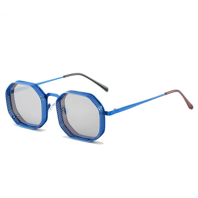 Polygon Hollow Frame Sun Glasses Pi-Mart