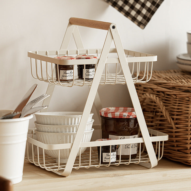 Nordic Iron Fruit Basket LuxuryLifeWay Online Store