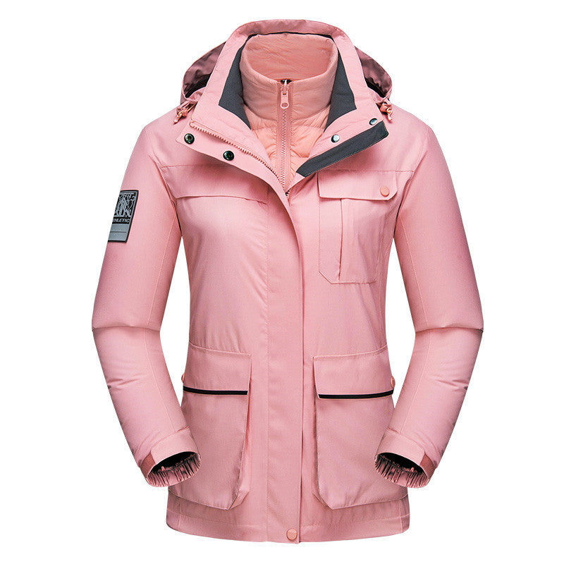 Men's and Women's Outdoor 3-in-1 Jacket for Sports Pi-Mart