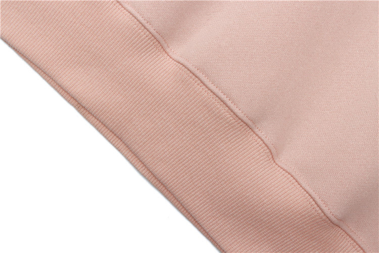 Bear Print Hooded Sweatshirt Men