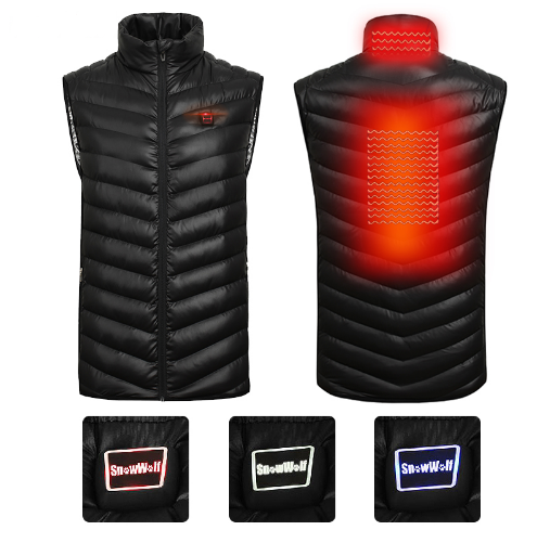 Safety intelligent constant temperature heating suit carbon fiber heating cotton vest