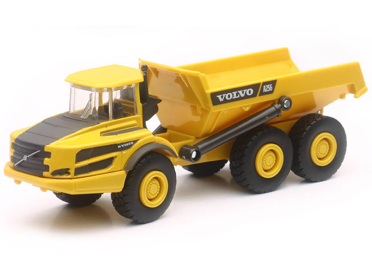 Volvo A25G Dump Truck Yellow Diecast Model by New Ray LuxuryLifeWay Online Store
