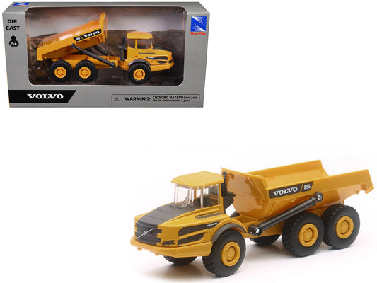 Volvo A25G Dump Truck Yellow Diecast Model by New Ray LuxuryLifeWay Online Store