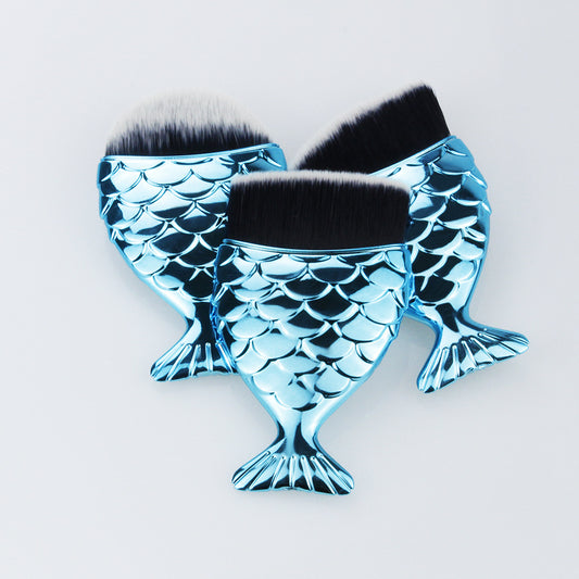 Small Mermaid Tail Makeup Foundation Brush CJD2