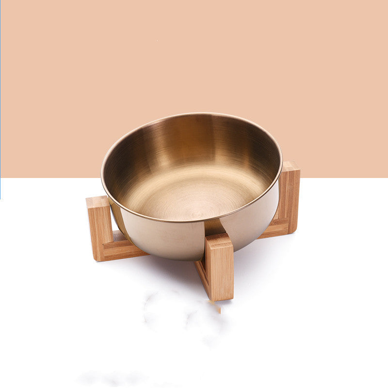 Neck Guard Stainless Steel Pet Bowl Pets Fashion
