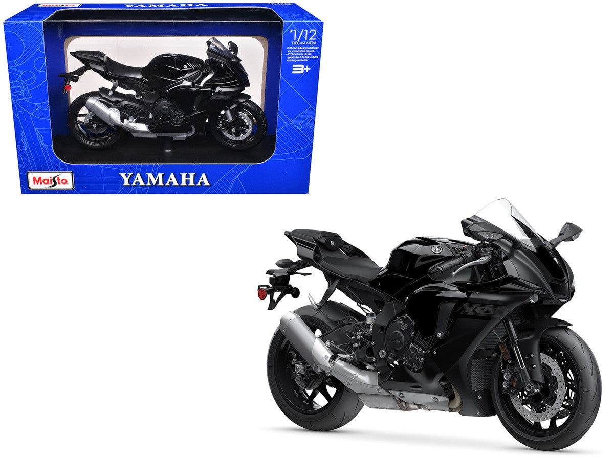 Yamaha YZF-R1 Black 1/12 Diecast Motorcycle Model by Maisto LuxuryLifeWay Online Store