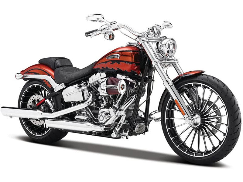 2014 Harley Davidson CVO Breakout Orange 1/12 Diecast Motorcycle Model by Maisto LuxuryLifeWay Online Store