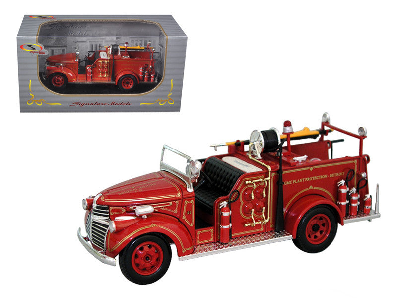 1941 GMC Fire Engine Truck Red 1/32 Diecast Model by Signature Models LuxuryLifeWay Online Store