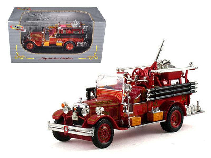 1931 Seagrave Fire Engine Truck Red 1/32 Diecast Model by Signature Models LuxuryLifeWay Online Store