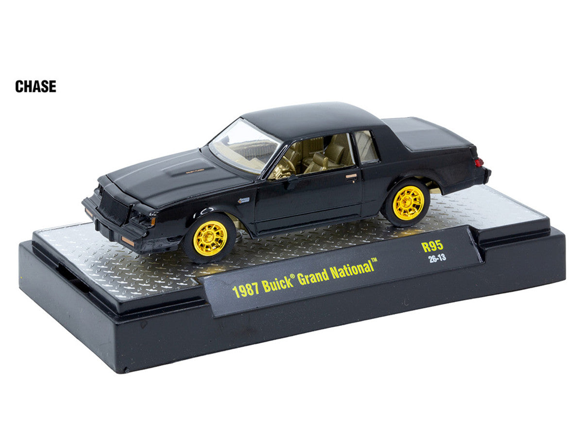 "Auto Meets" Set of 6 Cars IN DISPLAY CASES Release 95 Limited Edition 1/64 Diecast Model Cars by M2 Machines LuxuryLifeWay Online Store