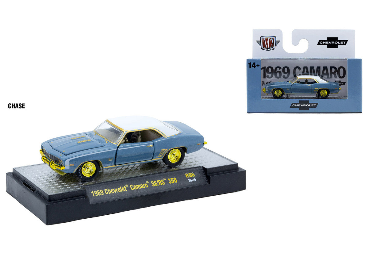 "Auto Meets" Set of 6 Cars IN DISPLAY CASES Release 96 Limited Edition 1/64 Diecast Model Cars by M2 Machines LuxuryLifeWay Online Store