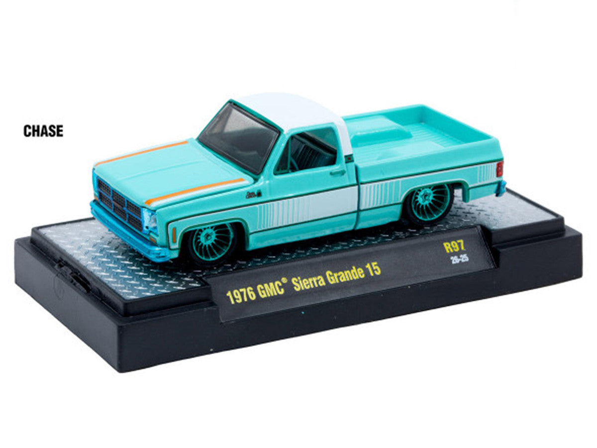 "Auto Meets" Set of 6 Cars IN DISPLAY CASES Release 97 Limited Edition 1/64 Diecast Model Cars by M2 Machines LuxuryLifeWay Online Store