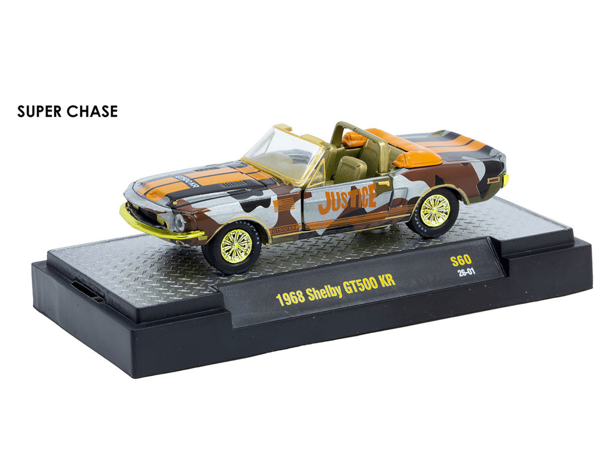 "Auto Meets" Set of 6 Cars IN DISPLAY CASES Release S60 Limited Edition 1/64 Diecast Model Cars by M2 Machines LuxuryLifeWay Online Store