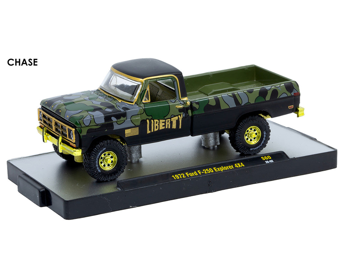 "Auto Meets" Set of 6 Cars IN DISPLAY CASES Release S60 Limited Edition 1/64 Diecast Model Cars by M2 Machines LuxuryLifeWay Online Store