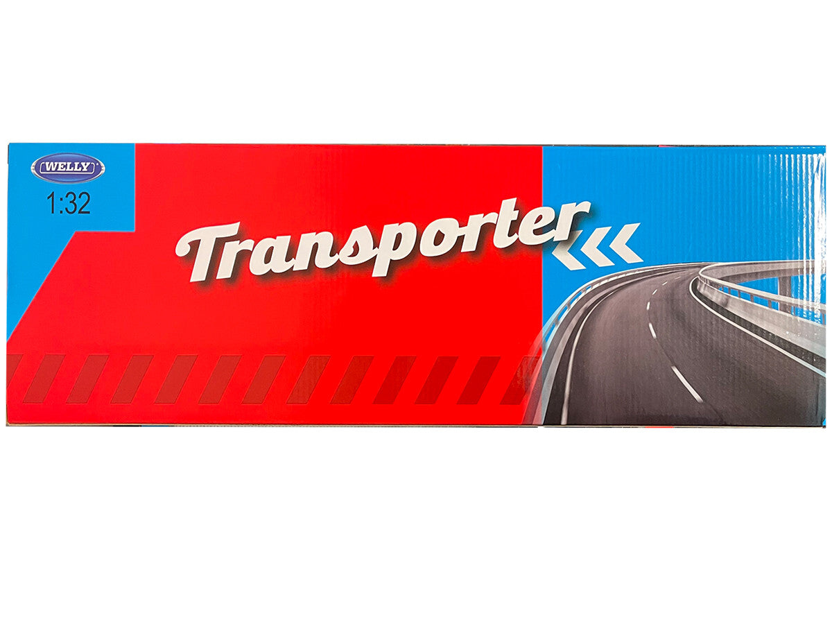 Freightliner Cascadia Truck White with White Tanker Trailer "Transporter" Series 1/32 Diecast Model by Welly LuxuryLifeWay Online Store
